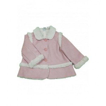 Szőrmés rózsaszín kabát (86)