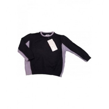 Fekete kötött pulóver (92)