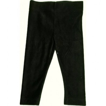 Fekete mikrokord leggings (74-80)