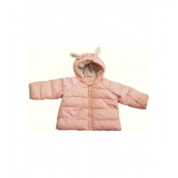 Pöttyös rózsaszín kabát (74-80)