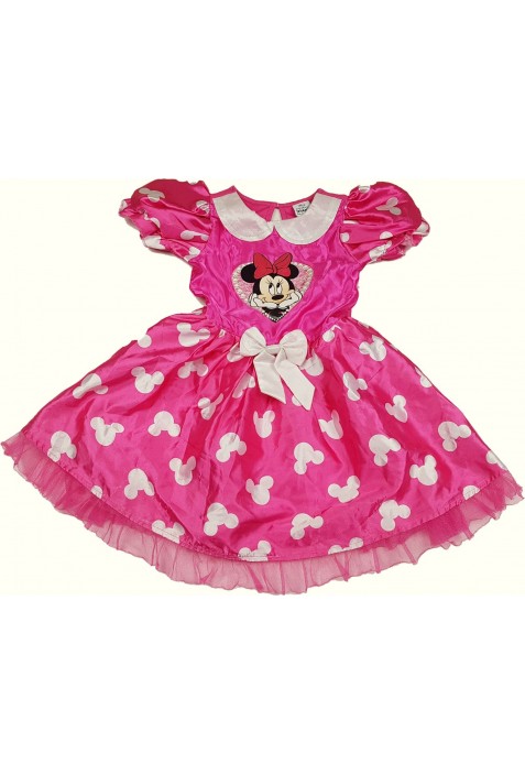Pink Minnie egér ruha (98-104)