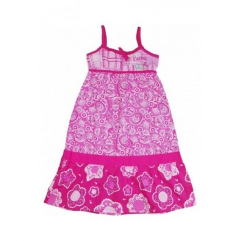Virágmintás rózsaszín Barbie ruha (110)