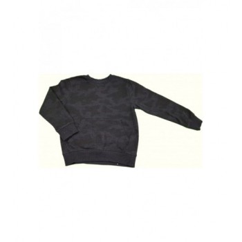 Terepmintás fekete pulóver (122)