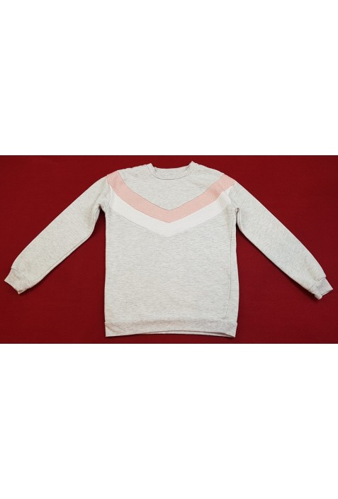 Flitteres szürke pulóver (158)
